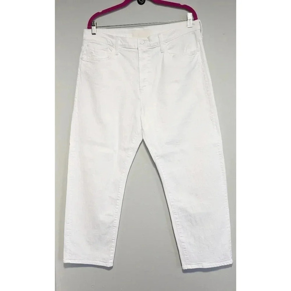 MOTHER SUPERIOR The Ditcher Crop Jean in Totally Innocent - Picture 2 of 10